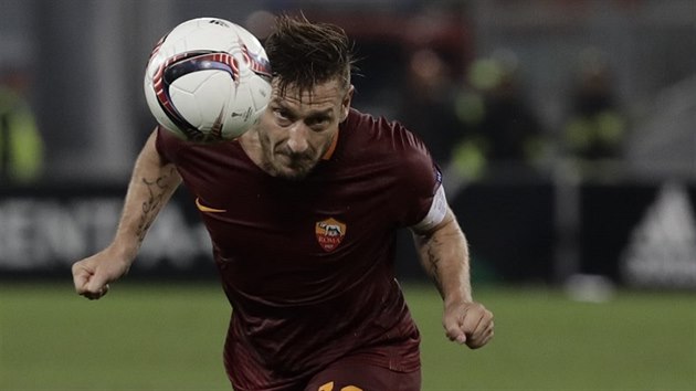 Kapitn AS m Francesco Totti.