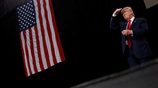 Donald Trump na mítinku v Tampě na Floridě. (24.10.2016) Donald Trump na mítinku v Tampě na Floridě. (24.10.2016)