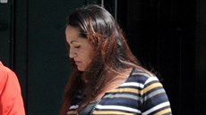 Rena Tancoová ped plymouthským soudem (15. dubna 2016)