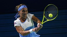 Ruská tenistka Svtlana Kuzncovová ve finále turnaje v Moskv.