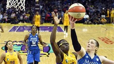 Finálová série WNBA mezi Los Angeles Sparks a Minnesota Lynx.