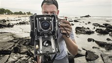 Na Iron Mana vyrazil Vojtěch s postarším a těžkým fotoaparátem. Na Iron Mana vyrazil Vojtěch s postarším a těžkým fotoaparátem.