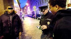 Pozornost policistů se letos zaměřila na centrum. Jen na Václavském náměstí... Pozornost policistů se letos zaměřila na centrum. Jen na Václavském náměstí...