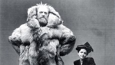 Drsnost polárních krajů a elegance velkoměsta. Peter Freuchen s manželkou... Drsnost polárních krajů a elegance velkoměsta. Peter Freuchen s manželkou...