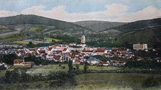 Zlín kolem roku 1905 a dnes.