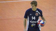 Zlínský volejbalista Peter Porubský. Zlínský volejbalista Peter Porubský.