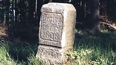 Triangulační bod na Krudumu (Francouzský kámen). Triangulační bod na Krudumu (Francouzský kámen).