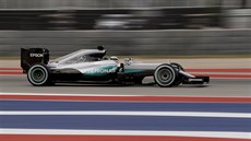 Nico Rosberg na okruhu Velké ceny USA