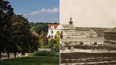 Za husitských válek byla stavba založená v roce 993 poničena, několikrát v... Za husitských válek byla stavba založená v roce 993 poničena, několikrát v...