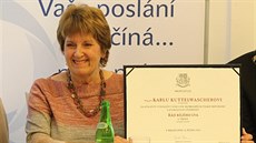 Vedení Havlíčkova Brodu na radnici přijalo Vee Darlingtonová, dceru... Vedení Havlíčkova Brodu na radnici přijalo Vee Darlingtonová, dceru...