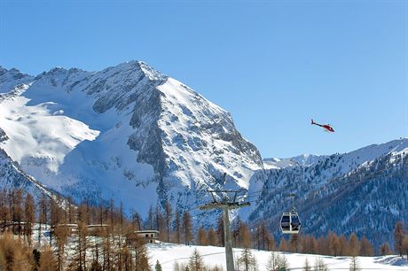 Lyask stedisko Sestriere v Itlii