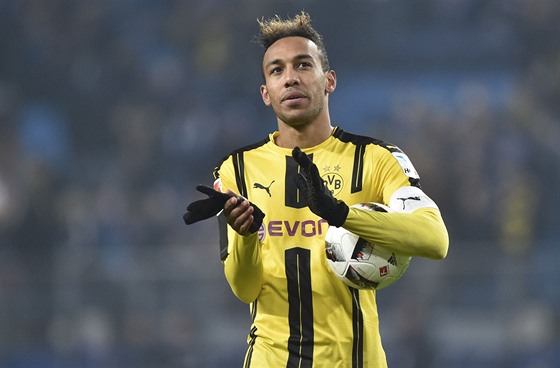 Útoník Borussie Dortmund Pierre-Emerick Aubameyang si schoval mí, s ním...