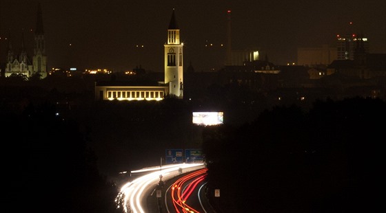 Olomoucký kostel svatého Cyrila a Metodje má nové slavnostní nasvícení.