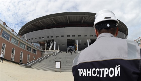 Nový stadion v Petrohradu pojme 68 000 divák, vybudován je pro MS 2018.