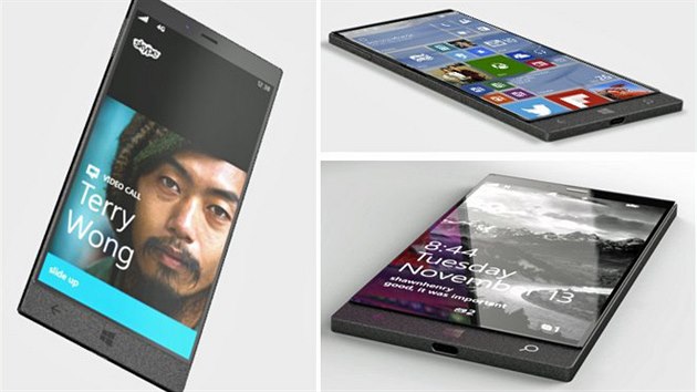Neznámý smartphone s Windows Neznámý smartphone s Windows