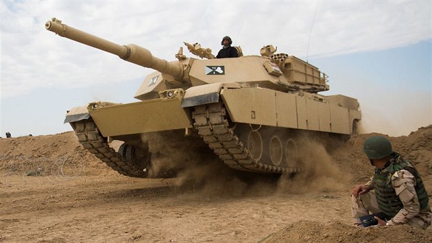 Irácký tank Abrams Irácký tank Abrams