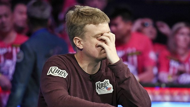 esk pokerov hr a rodk z Liberce Vojtch Rika v nejprestinjm pokerovm turnaji WSOP v americkm Las Vegas. (1. listopadu 2016)