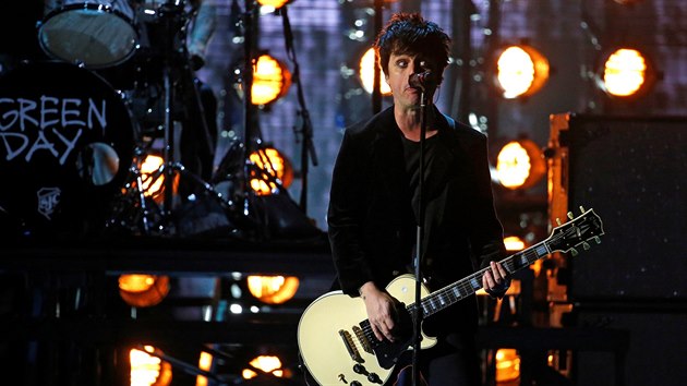 Green Day na letonm vyhlen evropskch hudebnch cen MTV (6. listopadu 2016)