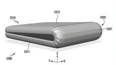 Patent ohebného smartphonu Galaxy X od Samsungu Patent ohebného smartphonu Galaxy X od Samsungu