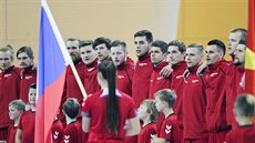 etí házenkái ped kvalifikaním duelem na mistrovství Evropy s Makedonií