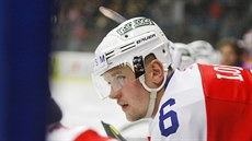 Martin Lojek na střídačce Třebíče Martin Lojek na střídačce Třebíče