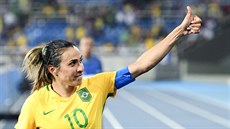Brazilská fotbalistka Marta Brazilská fotbalistka Marta
