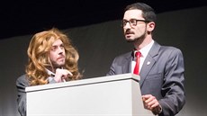Politický kabaret Ováek tveráek ve zlínském divadle