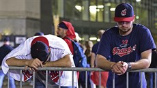Fanouci Clevelandu Indians smutní, jejich tým ztratil baseballovou Svtovou...