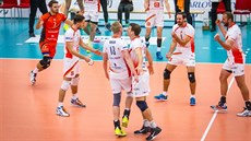 Radost volejbalistů Karlovarska Radost volejbalistů Karlovarska