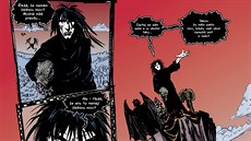 Ukázka z celobarevného vydání knihy Preludia a Nokturna ze série Sandman Ukázka z celobarevného vydání knihy Preludia a Nokturna ze série Sandman