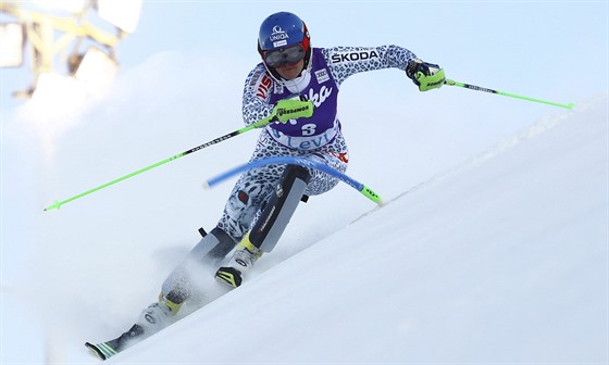 Veronika Velez Zuzulov ve slalomu v Levi
