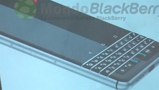 Render chystaného smartphonu BlackBerry Mercury