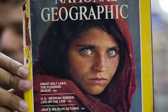 arbat Gulaová na obálce National Geographic (1985)