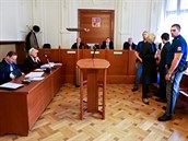 Obžalovaný Radúz Šafránek u Krajského soudu v Brně, který začal řešit případ... Obžalovaný Radúz Šafránek u Krajského soudu v Brně, který začal řešit případ...
