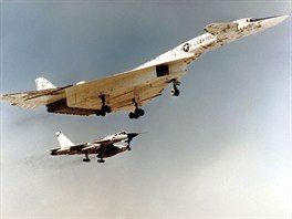 TB-58A Hustler a prototyp XB-70 Valkyrie