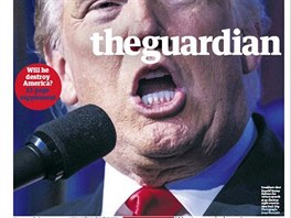 "Trump vyhrál, svt eká," píe britský list The Guardian. (10. listopad 2016)