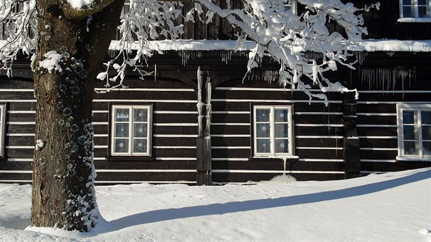 malova chata na Nov Louce v Jizerskch horch.