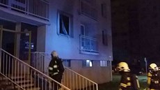 Požár bytu v Pardubicích (19. listopadu 2016). Požár bytu v Pardubicích (19. listopadu 2016).