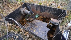 Takto dnes vypadá areál bývalé silničářské obalovny u osady Vesce poblíž... Takto dnes vypadá areál bývalé silničářské obalovny u osady Vesce poblíž...