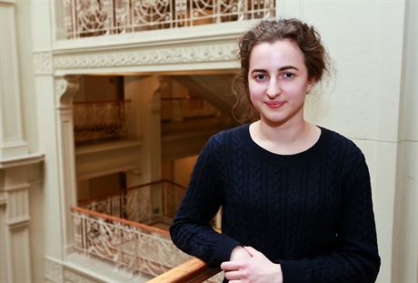 Karlovarská studentka Karina Movsesjan.