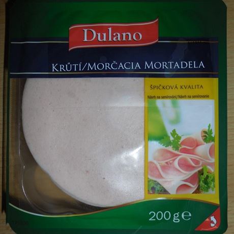 Krtí mortadela od výrobce Dulano