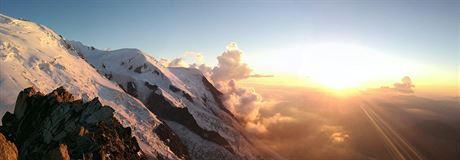 Splnil jsem si sen, vylezl jsem na Mont Blanc.