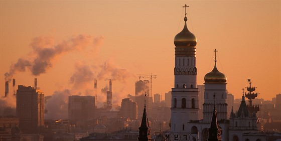 Zvonice Ivana Velikého v Moskv (21. listopadu 2016)