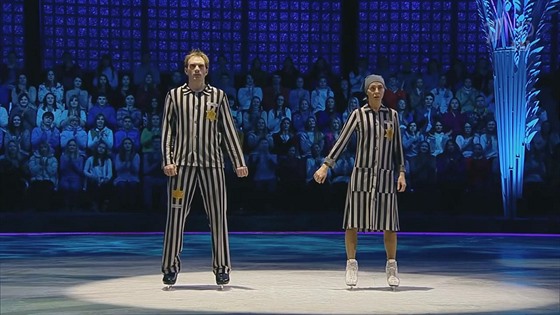 Tajana Navková a Andrej Burkovskij vystoupili v televizi s choreografií na motivy holokaustu