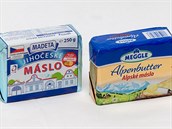 Jihočeské máslo od Madety bylo téměř vždy dražší než Alpenbutter od bavorské... Jihočeské máslo od Madety bylo téměř vždy dražší než Alpenbutter od bavorské...