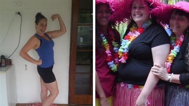 Brooke Saxby dnes a Brooke p�ed t�emi lety