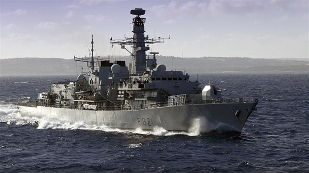 Britsk vlen fregata HMS Somerset. Jedna z lod, kter za sedm let zane Royal Navy vyazovat z vzbroje.