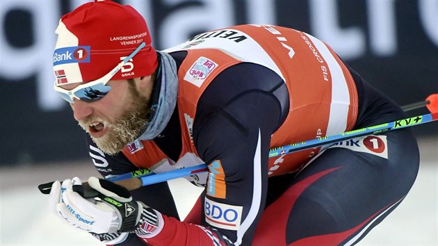 Nor Martin Johnsrud Sundby skonil na klasick patnctce v Ruce tet.