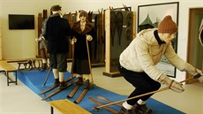V novém centru v Železné rudě je jedna z expozic věnovaná historii lyžování. V novém centru v Železné rudě je jedna z expozic věnovaná historii lyžování.