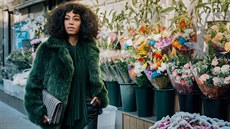 Zpěvačka Solange Knowles v modelu Michaela Korse Zpěvačka Solange Knowles v modelu Michaela Korse
